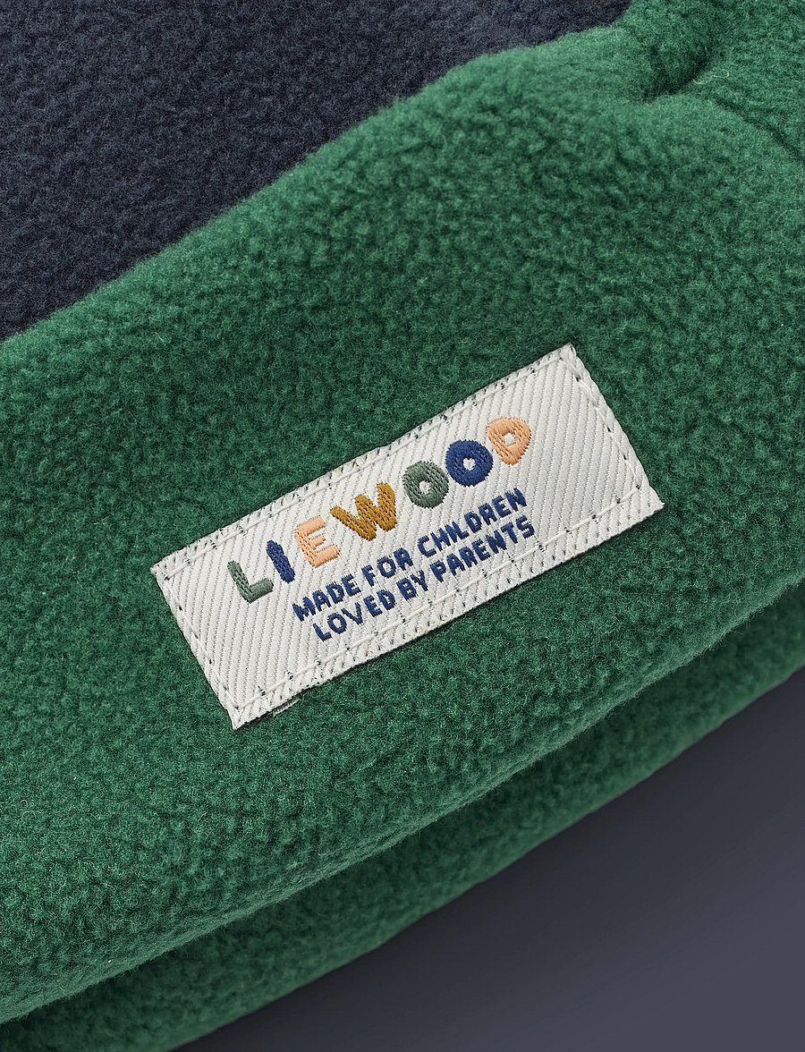 Liewood - Luciano Fleece Beanie - kootud mütsid - classic navy - 1