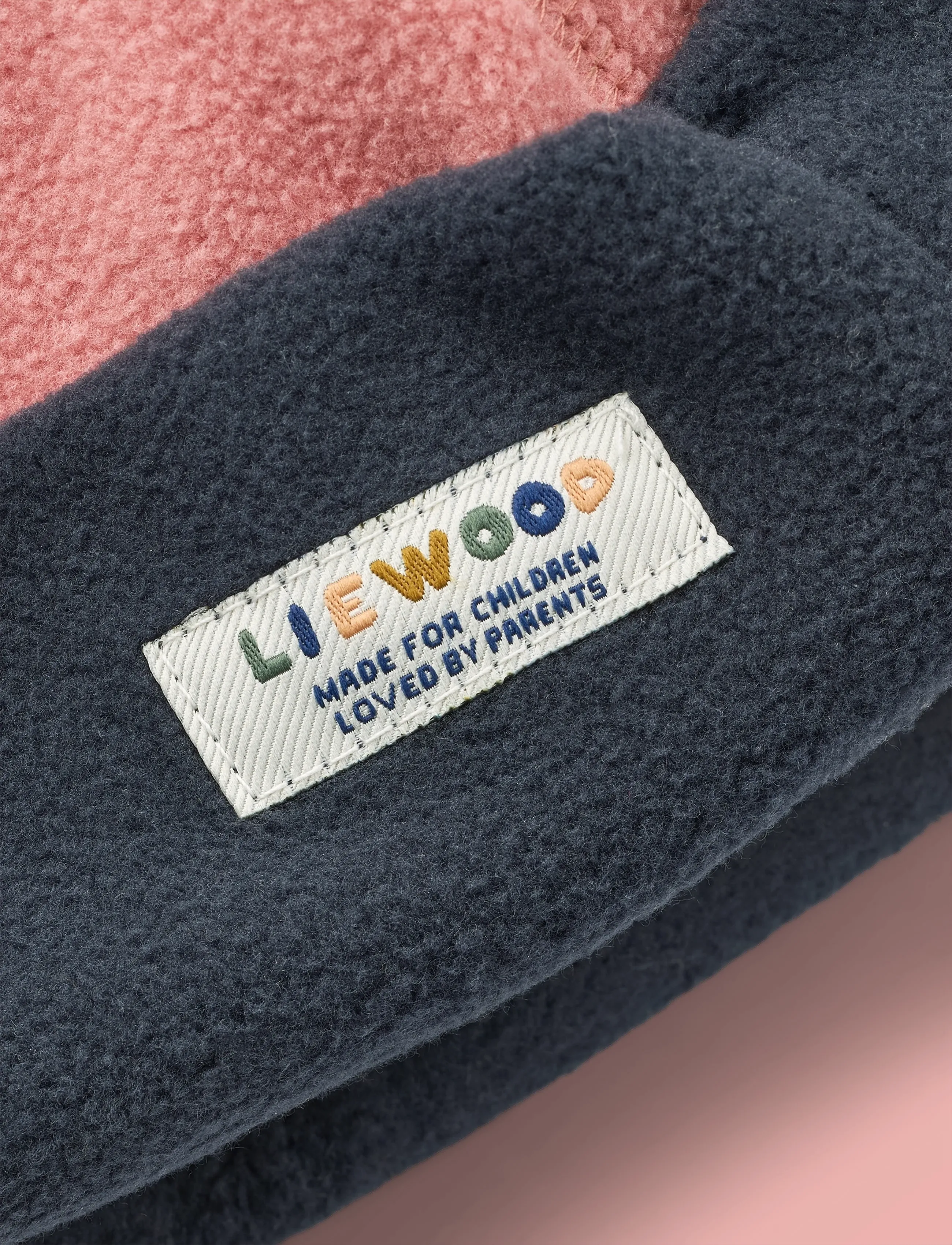 Liewood - Luciano Fleece Beanie - beanies - dusty rose - 1