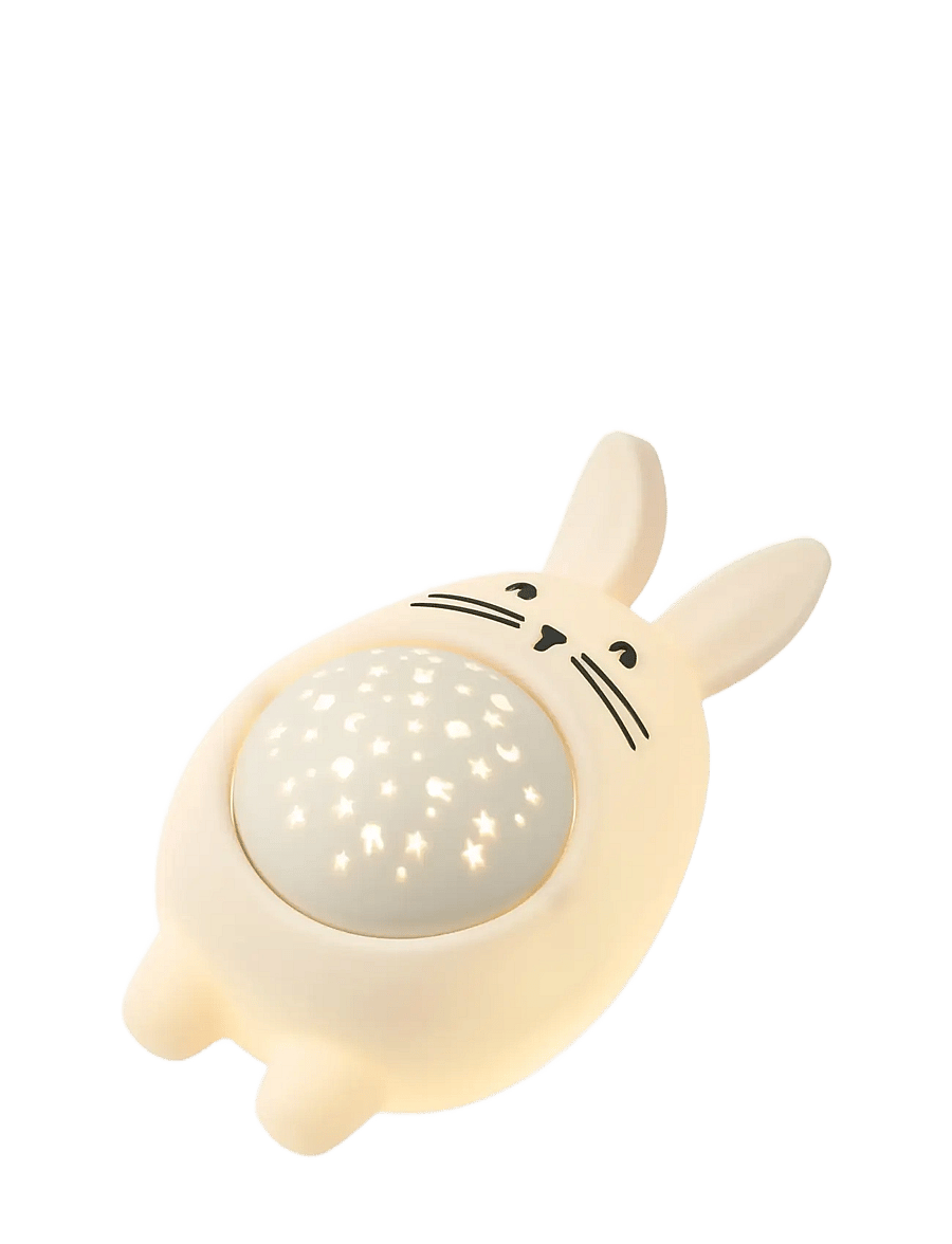 Liewood - Manuel Rabbit Sound and Projector lamp - natlamper - sandy - 2