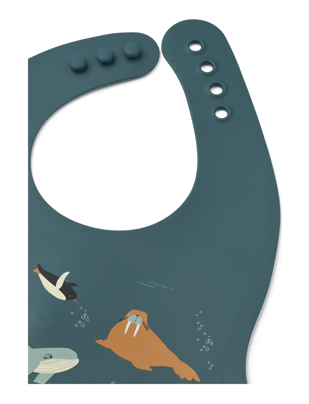 Liewood - Ember Printed Bib 2-pack - sleeveless bibs - arctic sea /  ocean view - 2