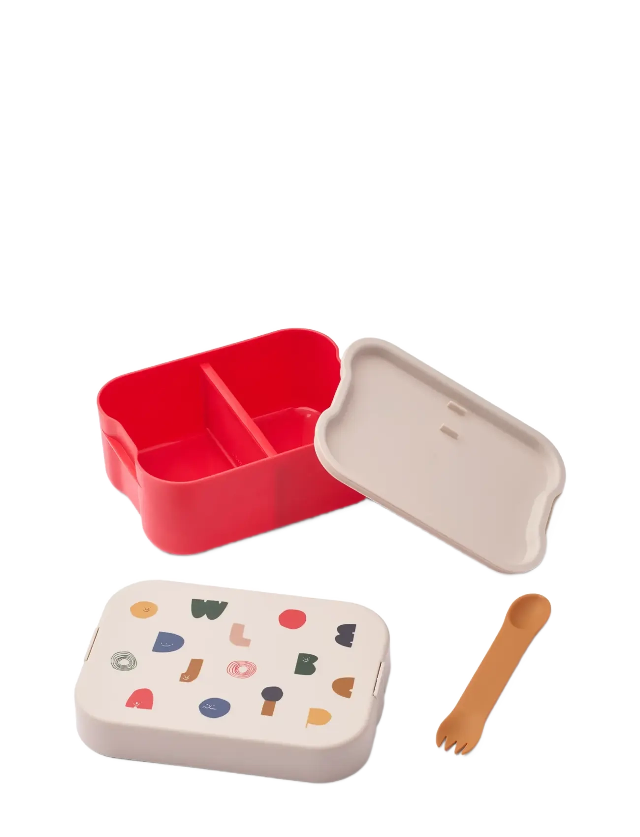 Liewood - Chelsey Printed Lunchbox Set - brotdosen - characters / sandy - 1