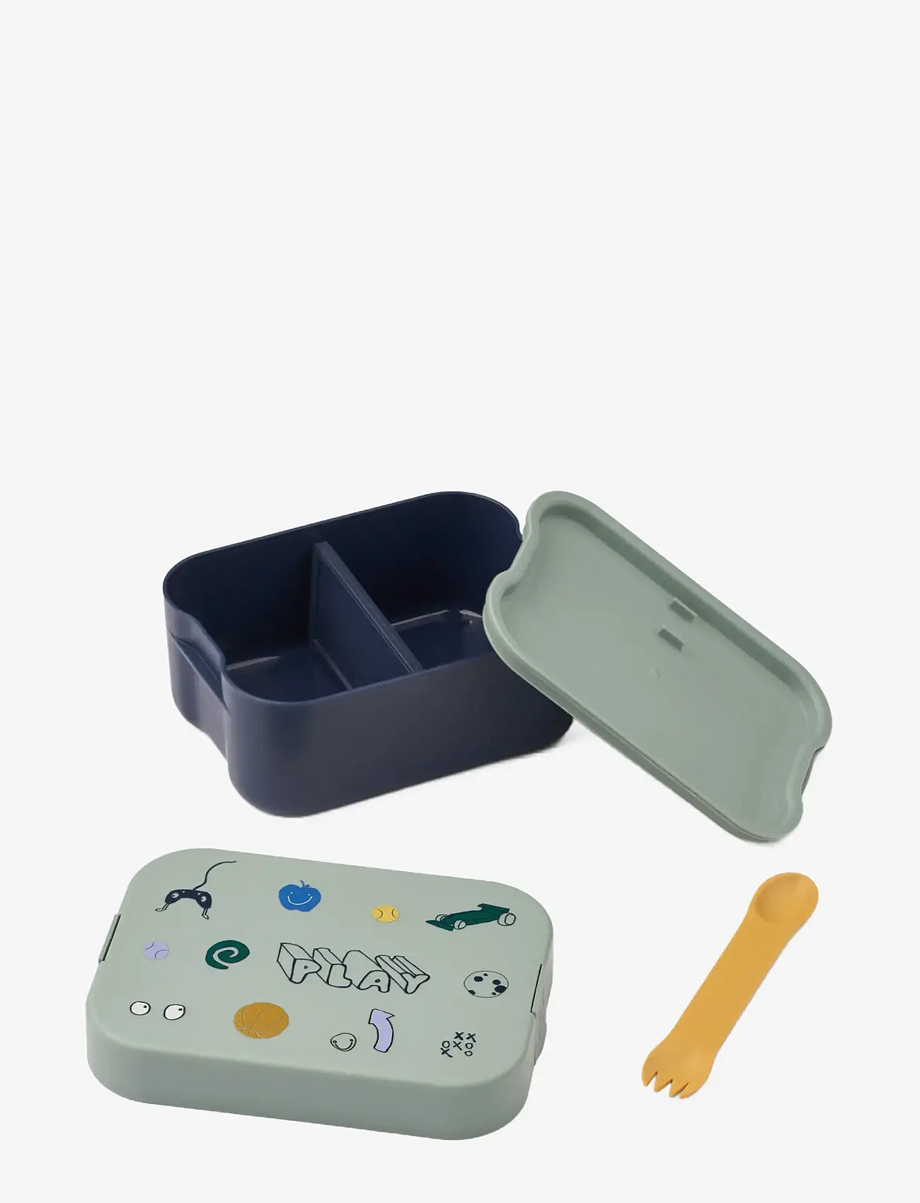 Liewood - Kamil Lunchbox - lõunasöögikarbid - play / dusty peppermint - 2