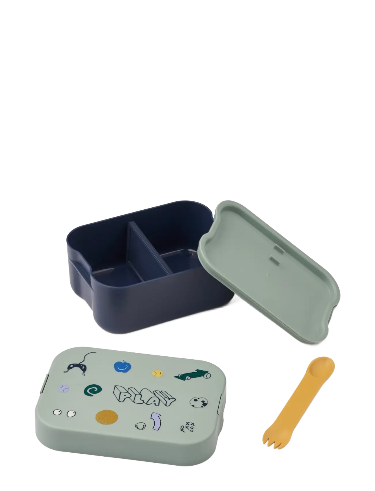 Liewood - Kamil Lunchbox - lunch trommel - play / dusty peppermint - 2