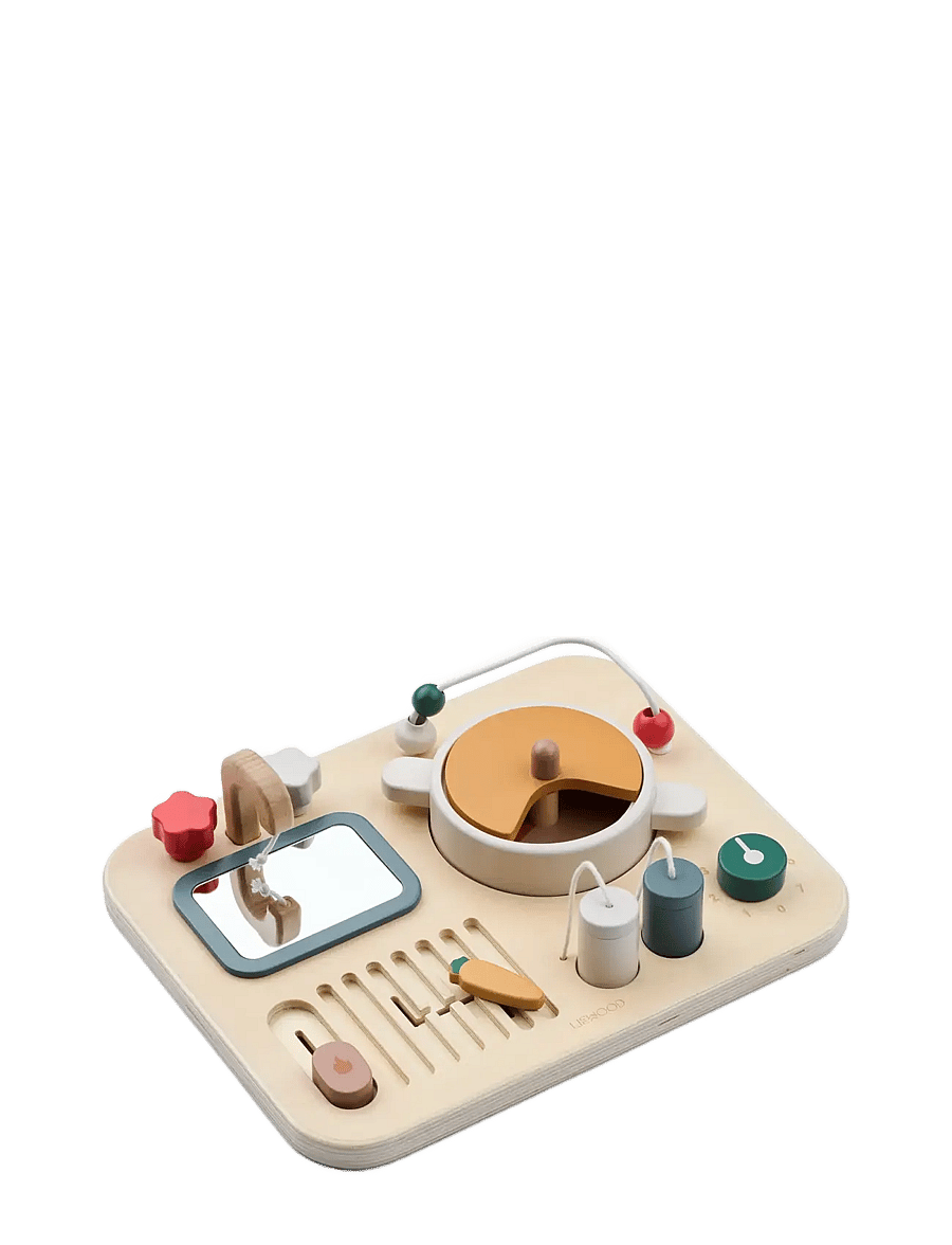Liewood - Magnus Little Chef Play Board - zubehör für spielzeugküchen - sandy multi mix - 0