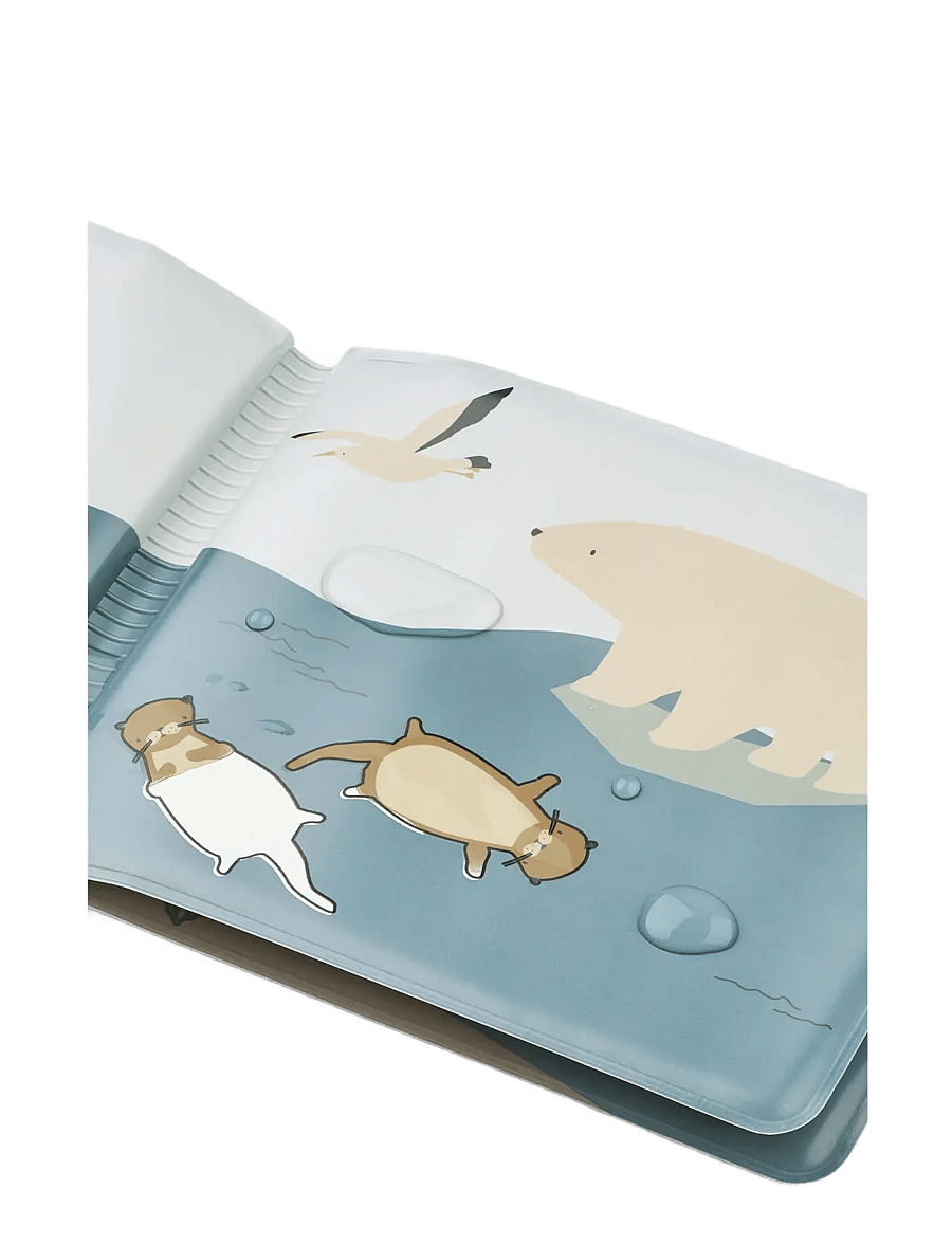 Liewood - Waylon Magic Water Book - baðleikföng - arctic sea / ocean view - 2