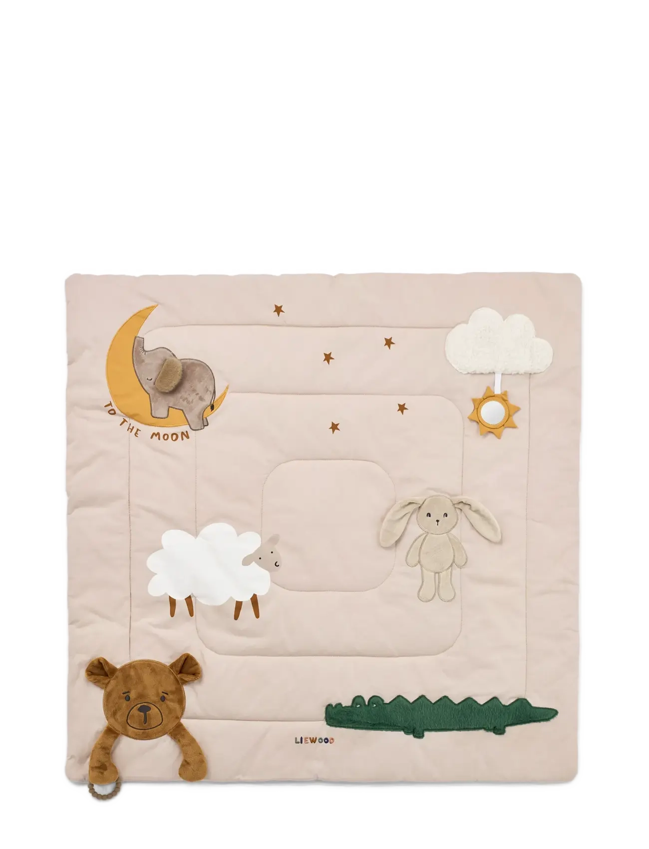 Liewood Bernet Classic Activity Blanket - 4 for 3 - SANDY MULTI MIX / beige