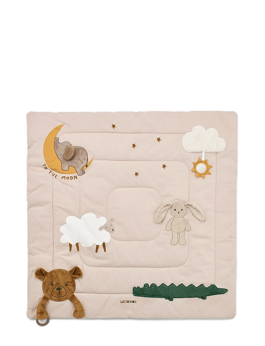 Liewood - Bernet Classic Activity Blanket - aktivitetscentre & legemåtter - sandy multi mix - 1
