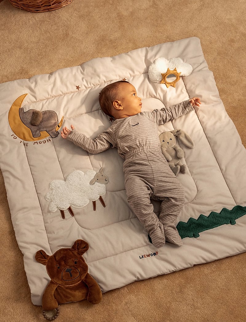 Liewood - Bernet Classic Activity Blanket - spielmatten - sandy multi mix - 0
