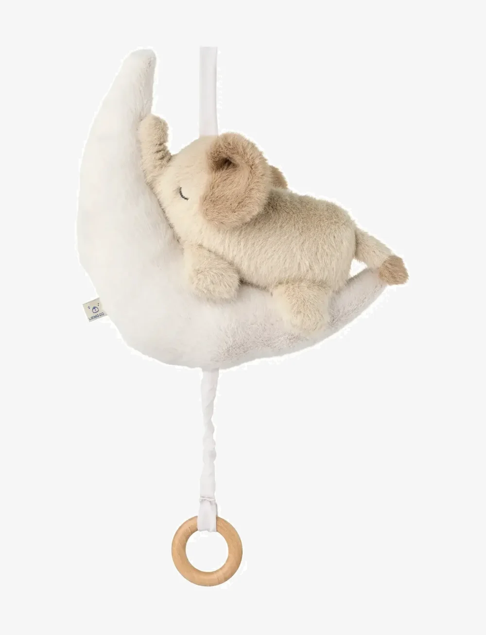 Liewood - Mandy Baby Elephant Music Mobile - karusėlės ant lovytės - mist / sandy - 0