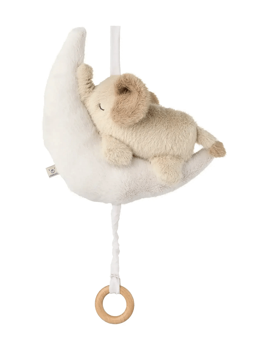 Liewood - Mandy Baby Elephant Music Mobile - spanie - mist / sandy - 1