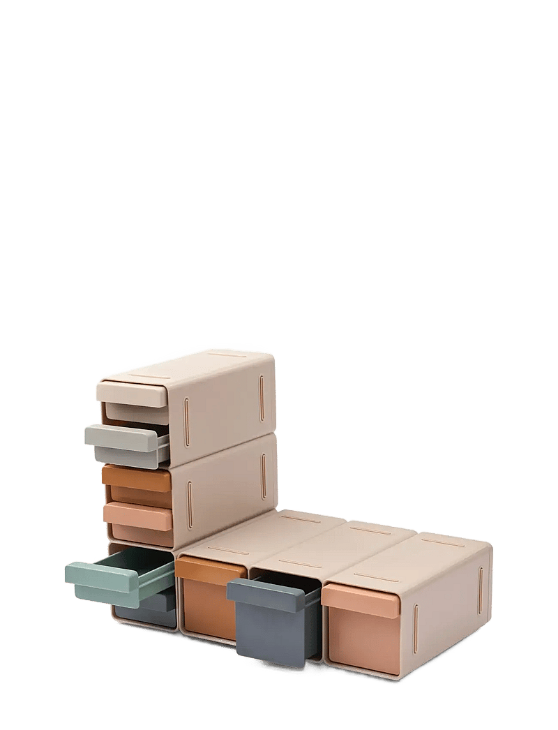 Liewood - Kylian Storage System - aufbewahrungsboxen - sandy multi mix - 1