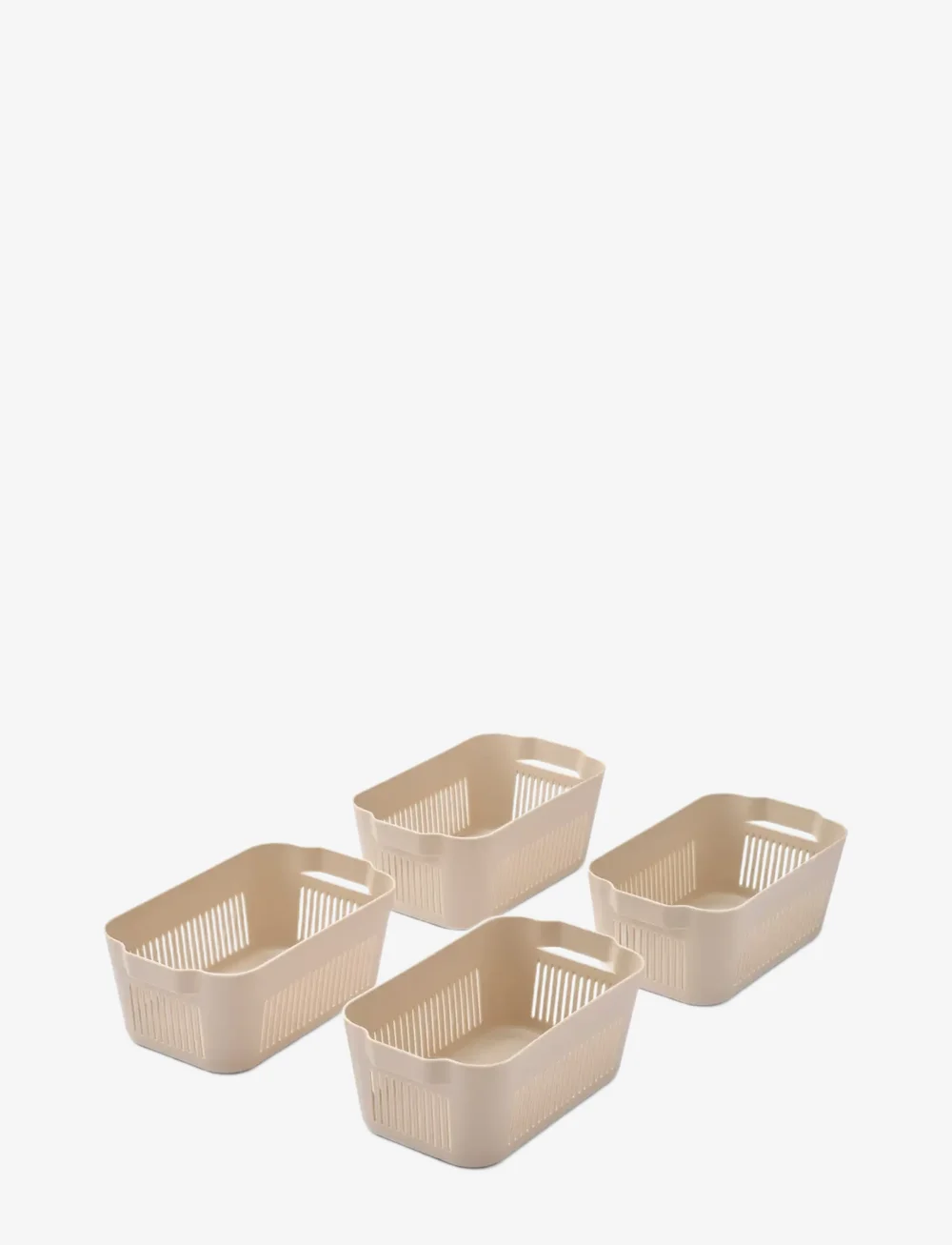 Liewood - Makeeva Basket Mini 4-Pack - förvaringskorgar - sandy - 0