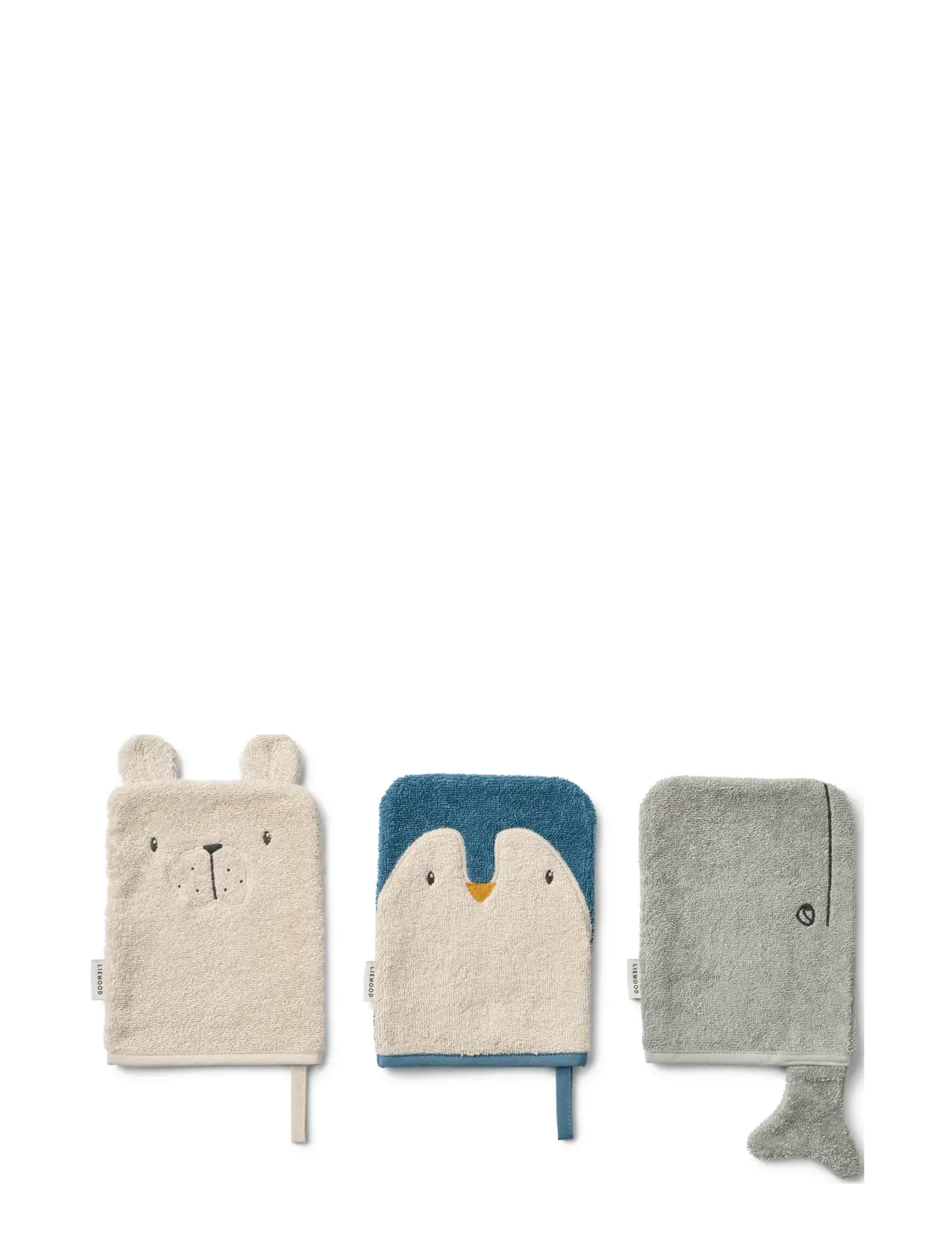 Liewood Sylvester Washcloth 3-pack - Liewood - ARCTIC SEA /  OCEAN VIEW / multi