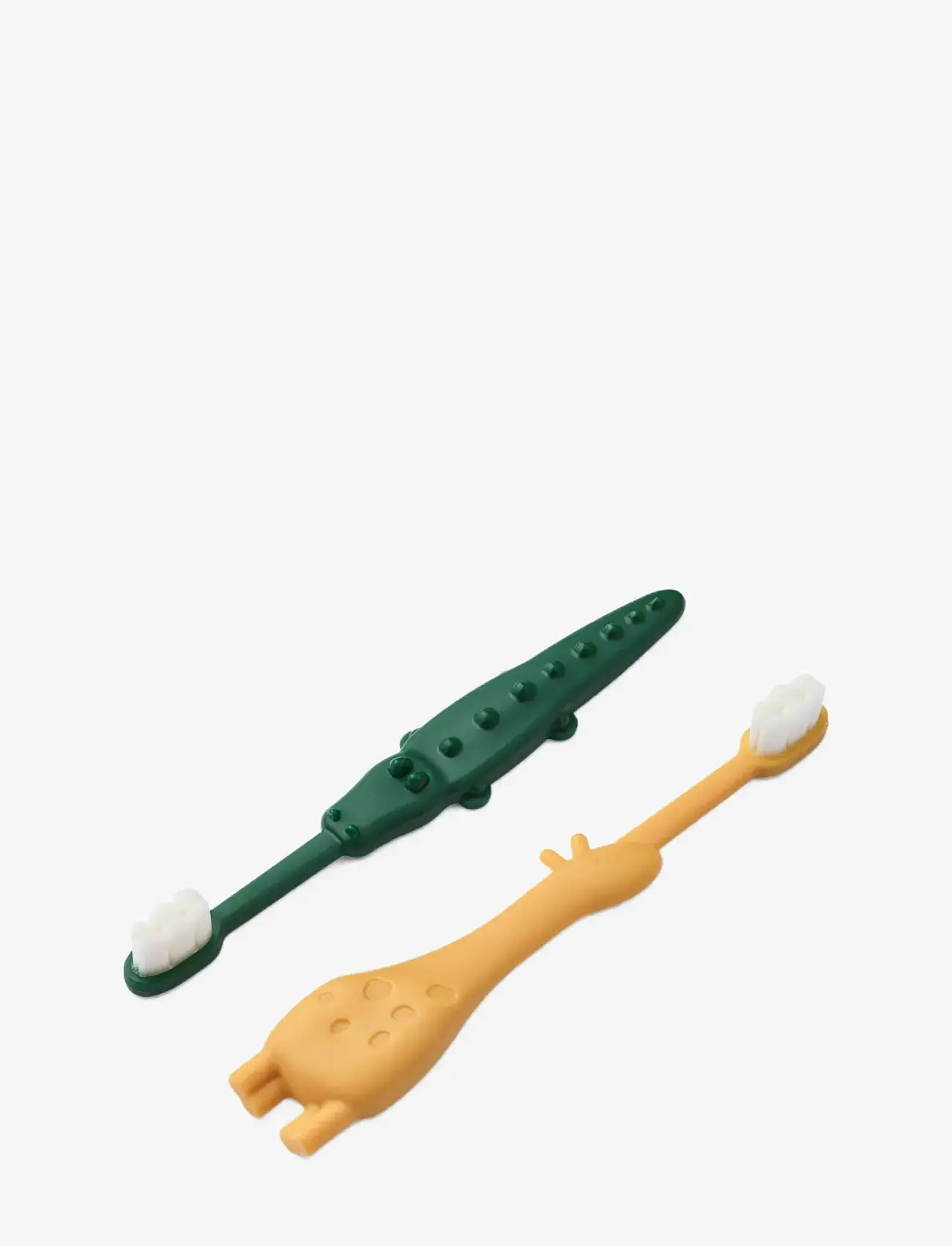 Liewood - Fabio All Together Toddler Toothbrush - baby care - yellow mellow / garden green - 0