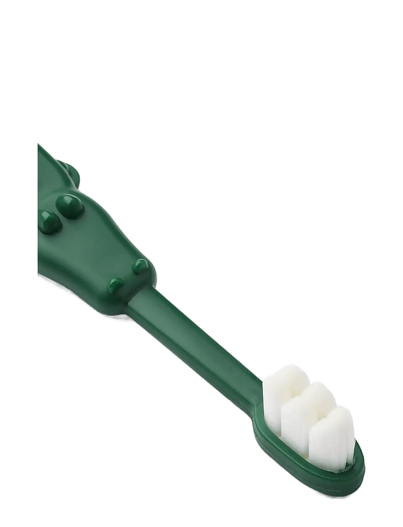 Liewood - Fabio All Together Toddler Toothbrush - baby care - yellow mellow / garden green - 1