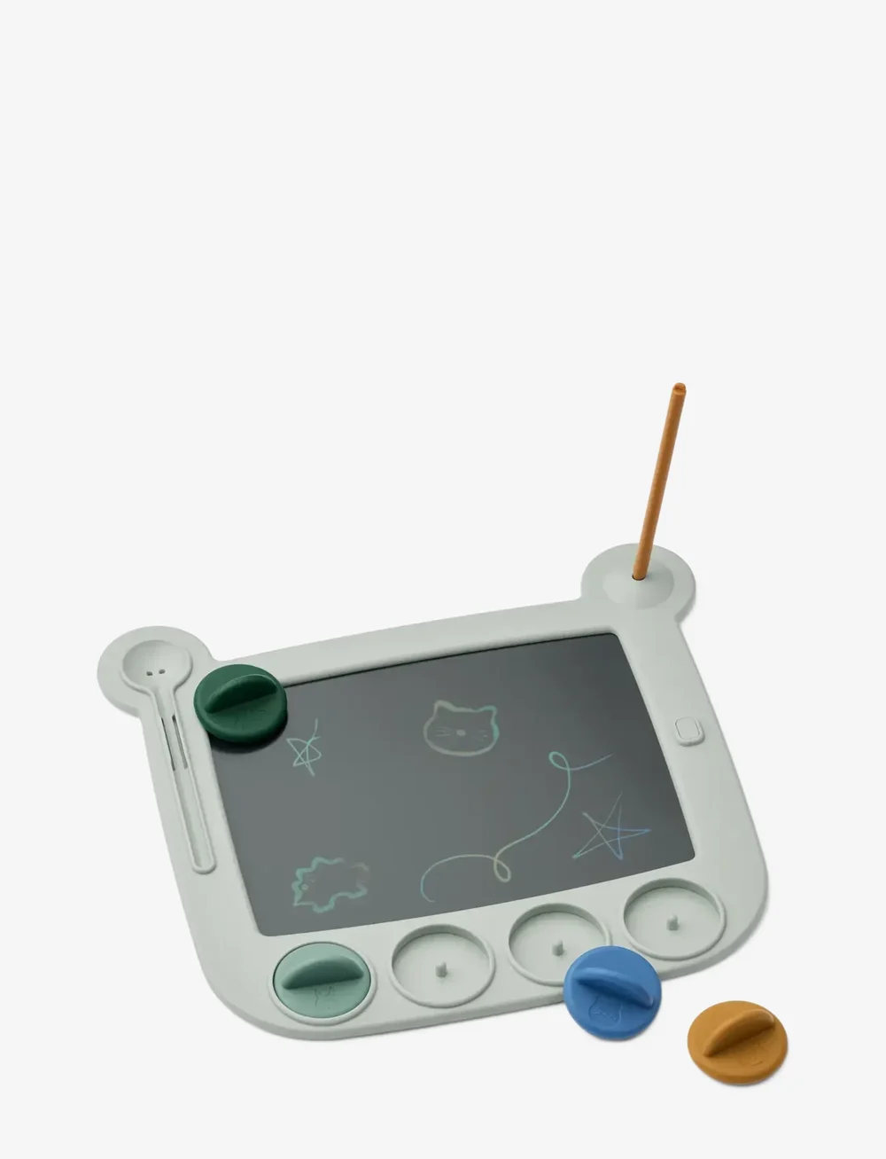 Liewood - Venzora Magic Drawing Board w Stamps - zeichenbretter - dove blue multi mix - 1