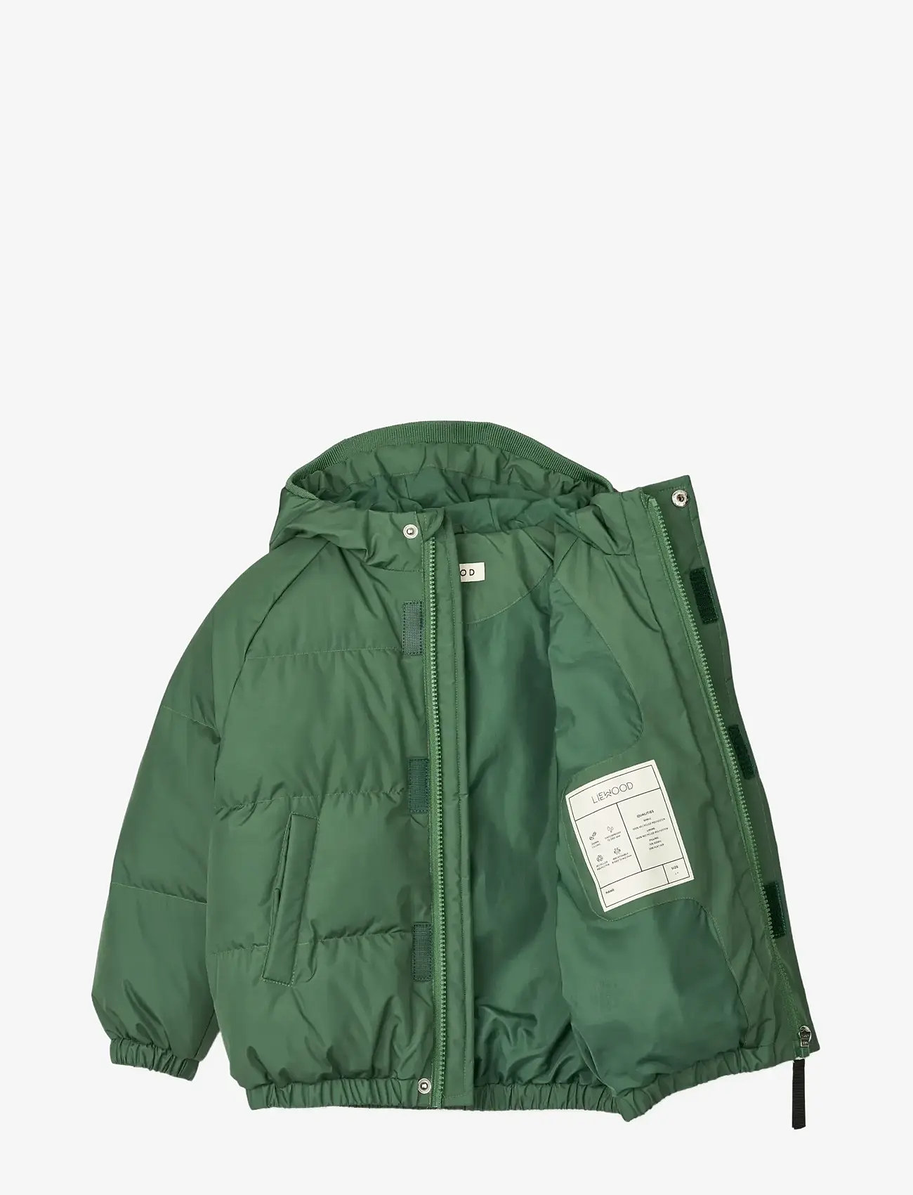 Liewood - Adelina Jacket - dunjakker & forede jakker - dusty ivy - 2