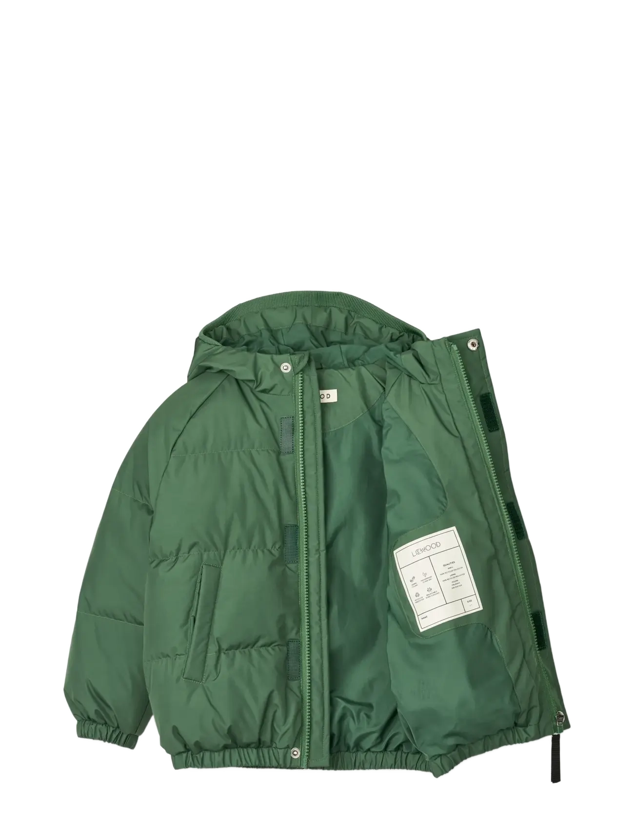 Liewood - Adelina Jacket - dunjakker & forede jakker - dusty ivy - 2