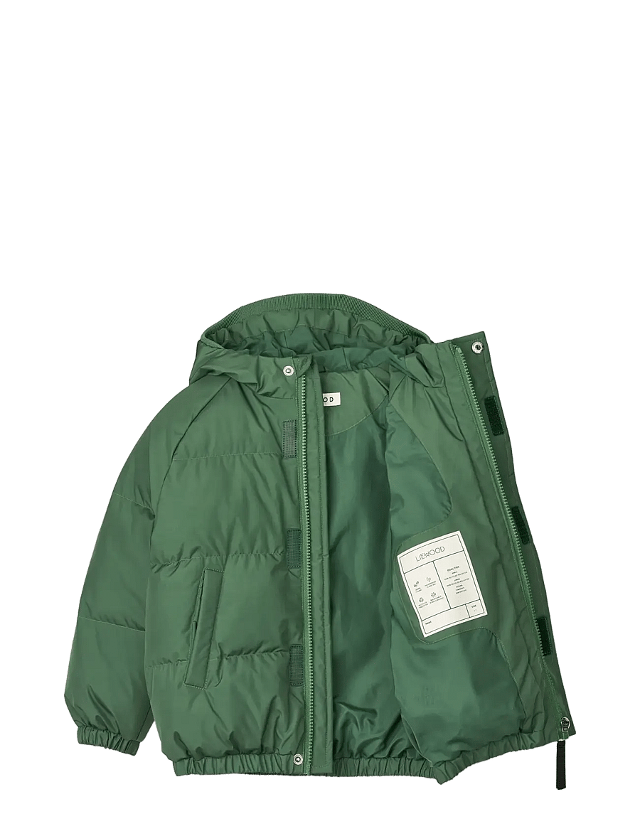 Liewood - Adelina Jacket - dunjakker & forede jakker - dusty ivy - 2