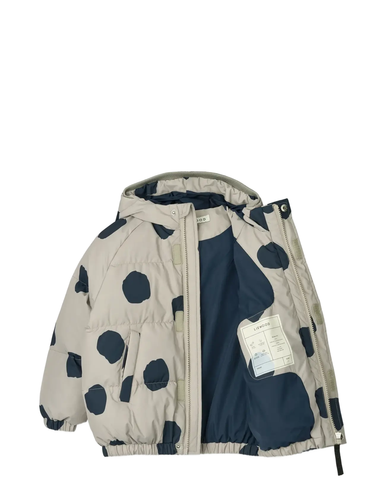 Liewood - Adelina Jacket - jakker - spot dots / mist - 2