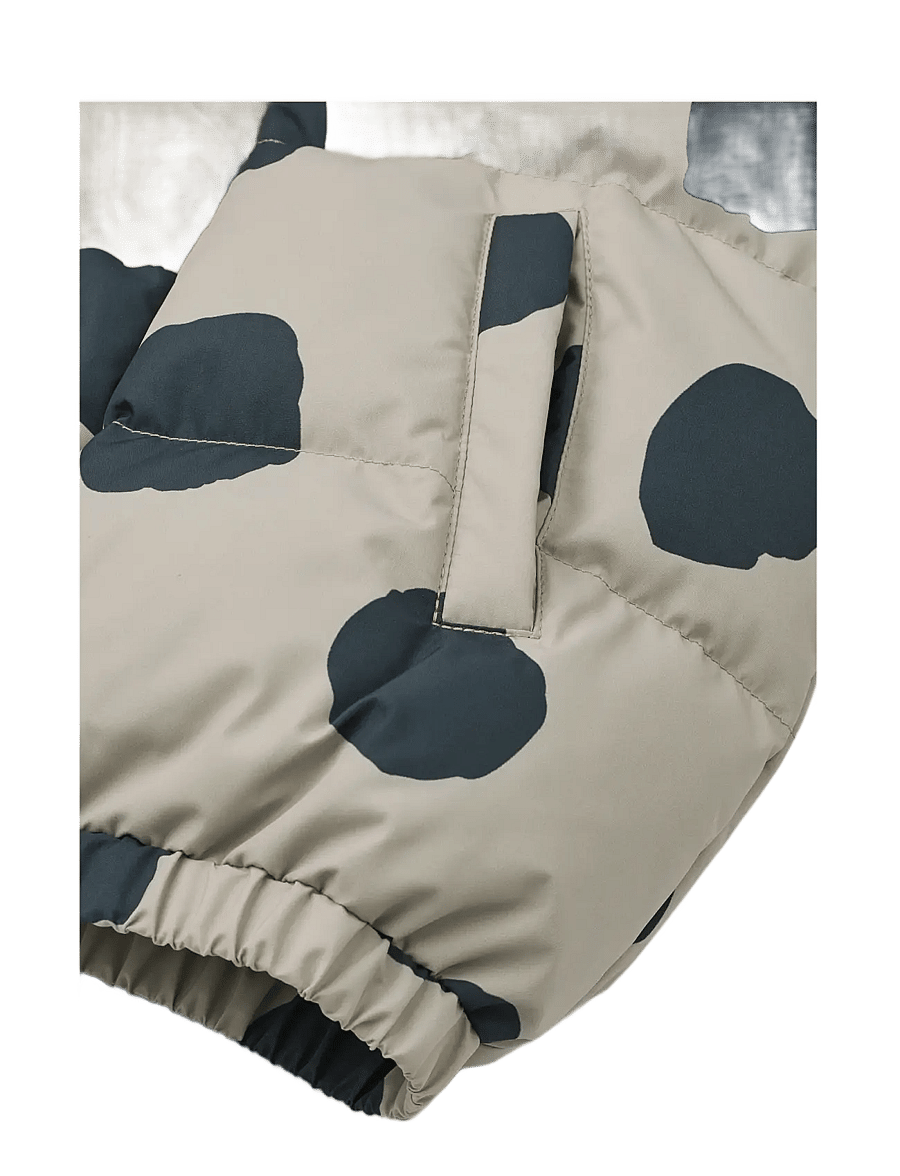 Liewood - Adelina Jacket - dunjakker & forede jakker - spot dots / mist - 4