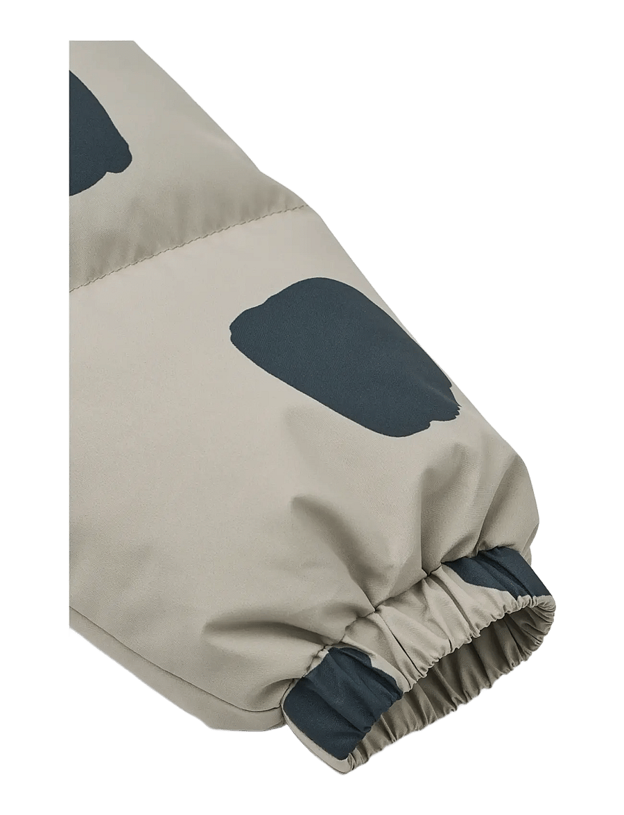 Liewood - Adelina Jacket - dunjakker & forede jakker - spot dots / mist - 5