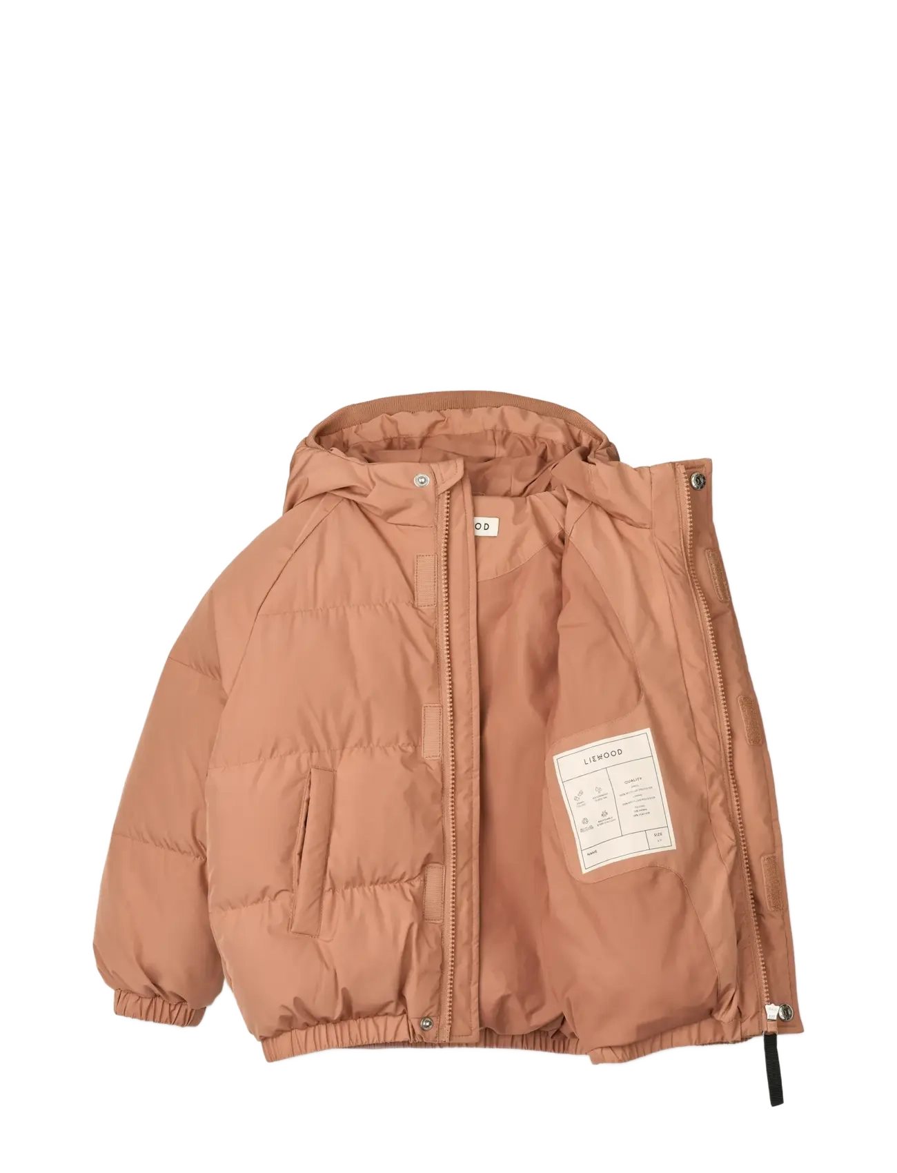 Liewood - Adelina Jacket - daunen- und steppjacken - tuscany rose - 2