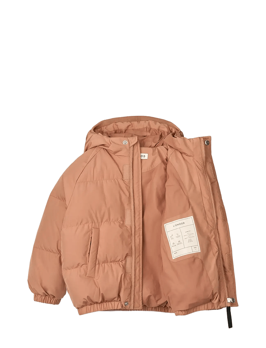 Liewood - Adelina Jacket - dunjakker & forede jakker - tuscany rose - 2