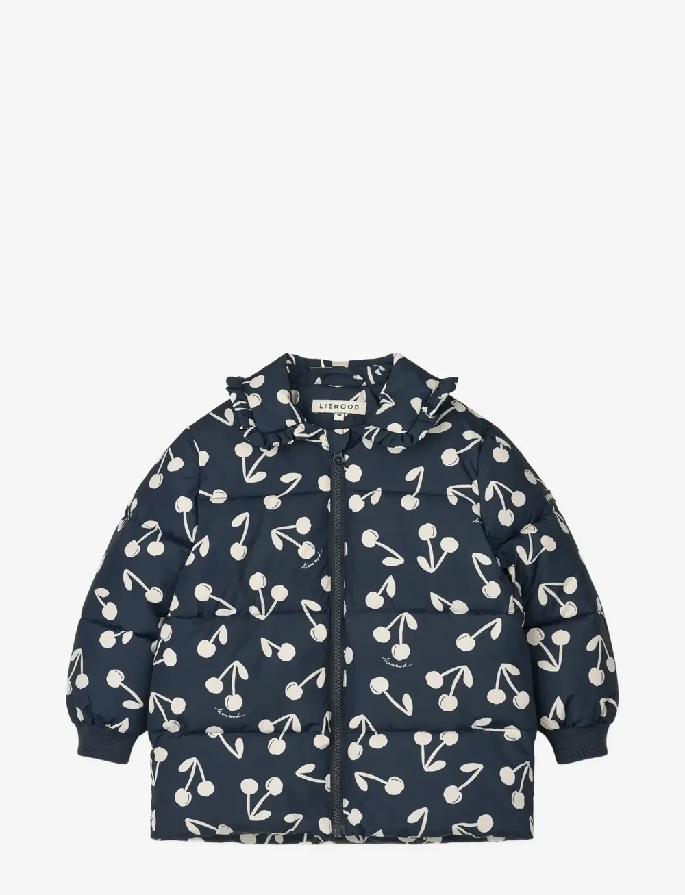 Liewood - Anemone Long Jacket - vinterjackor - cherry blossom / classic navy - 0