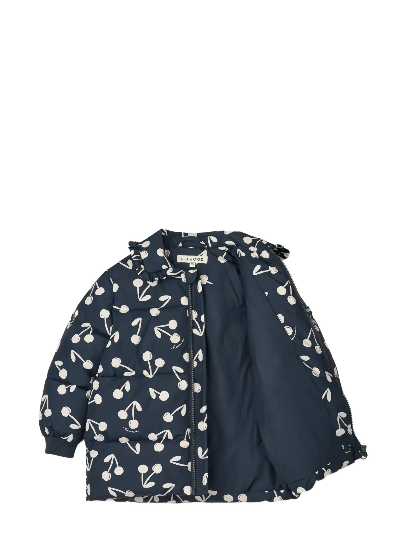 Liewood - Anemone Long Jacket - joped - cherry blossom / classic navy - 2
