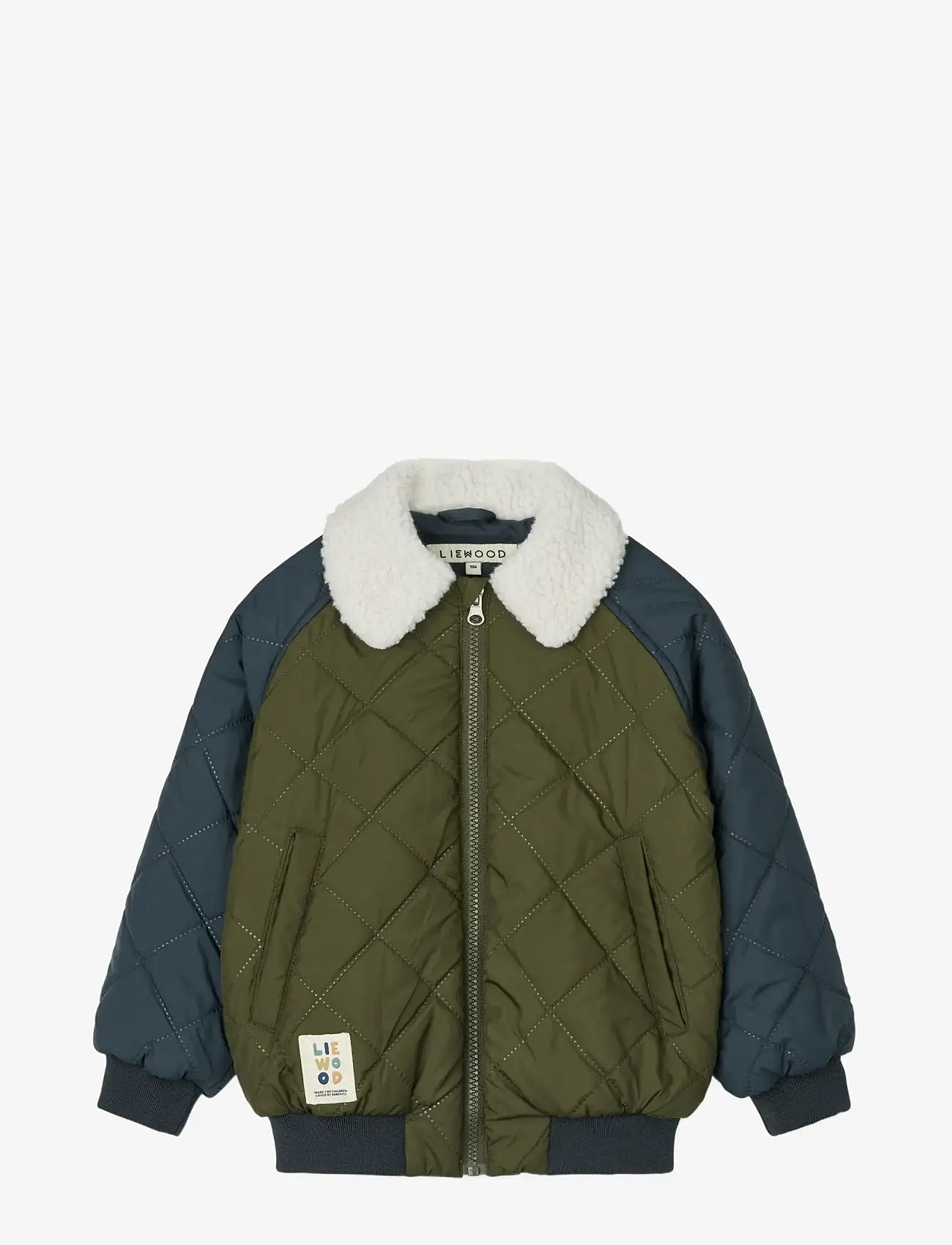 Liewood - Mira Jacket - quiltede jakker - classic navy / army brown - 0