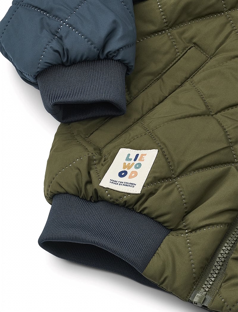 Liewood - Mira Jacket - quiltede jakker - classic navy / army brown - 3
