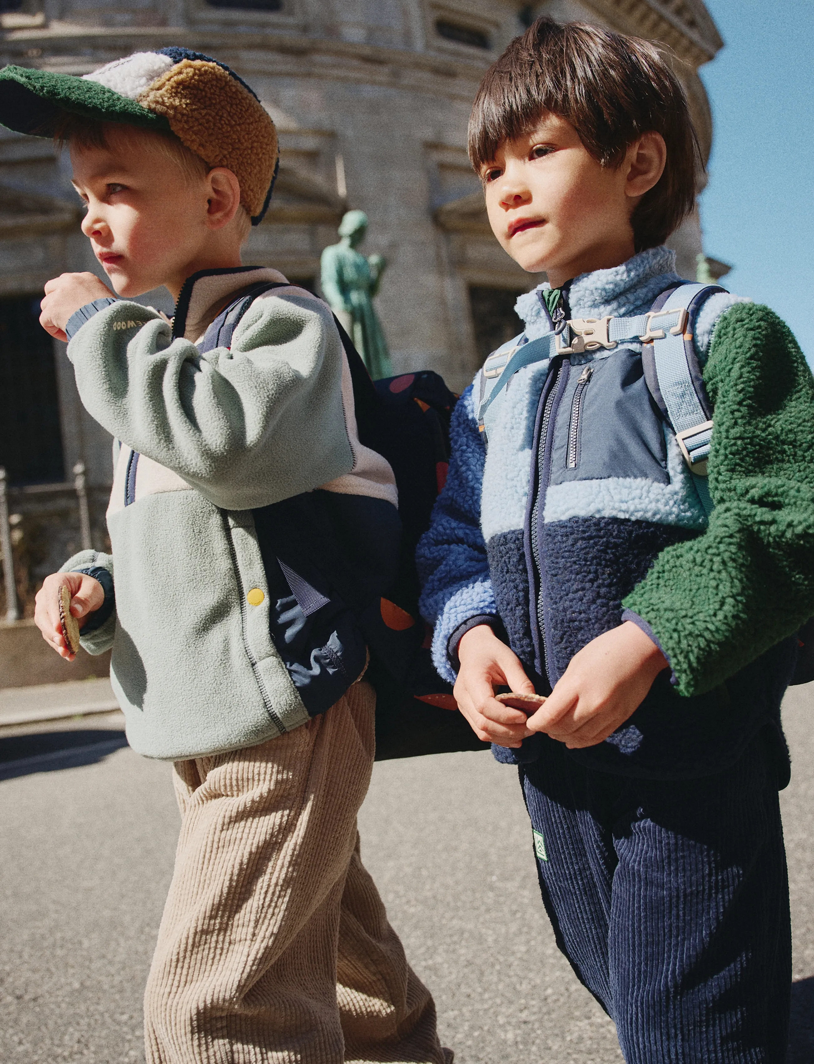 Liewood - Rory Pile Cap - caps - classic navy multi mix - 4