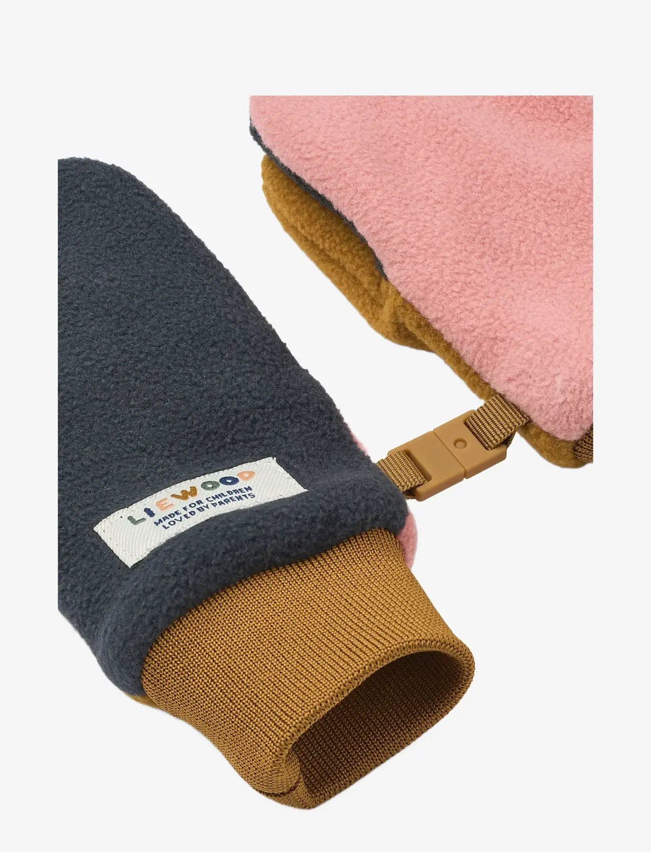 Liewood - Solar Fleece Gloves - mössor & vantar - dusty rose - 1