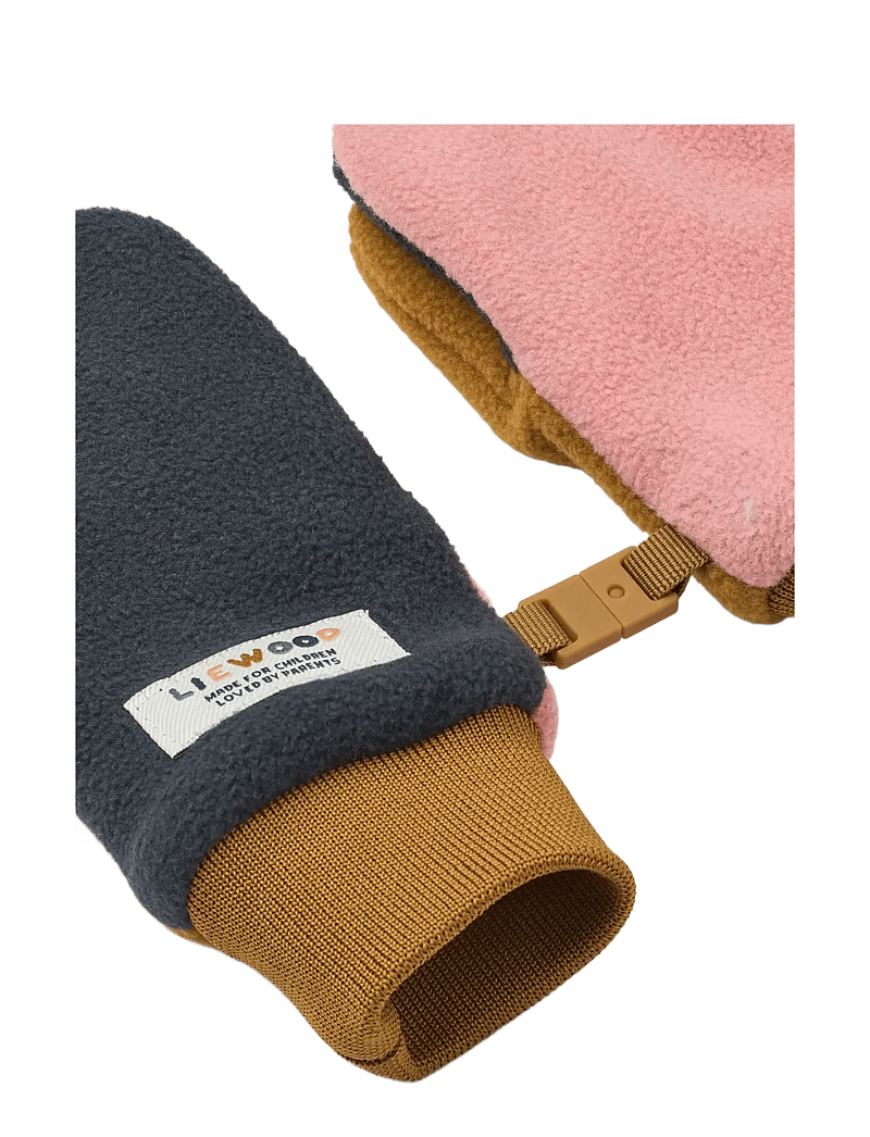 Liewood - Solar Fleece Gloves - mössor & vantar - dusty rose - 1