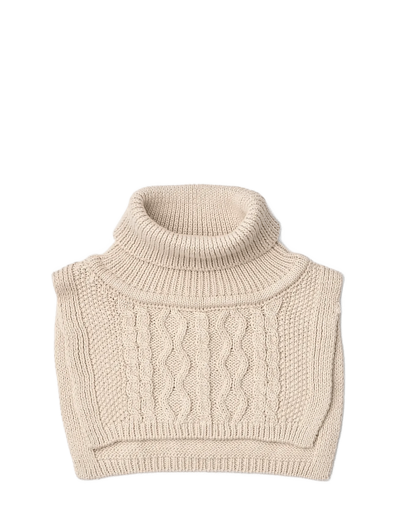 Liewood - Meack Neckwarmer w. Cables - halsedisse - sandy - 0