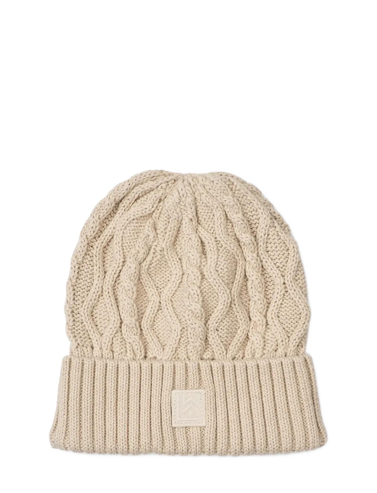 LIEWOOD Ezra Pudelmütze With Cables Cream - 3/4Y - Kinder