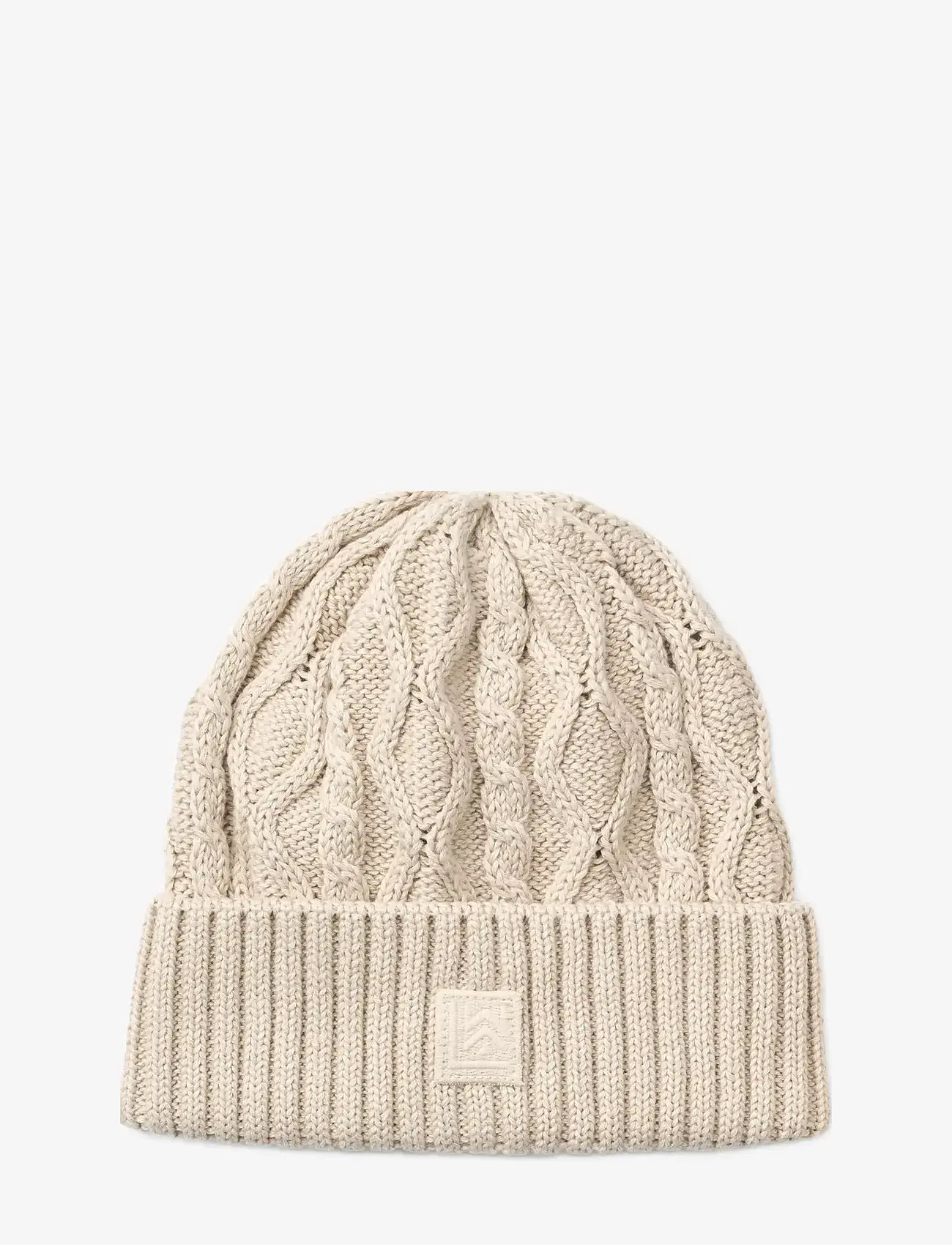 Liewood - Ezra Beanie w. Cables - beanies - sandy - 0