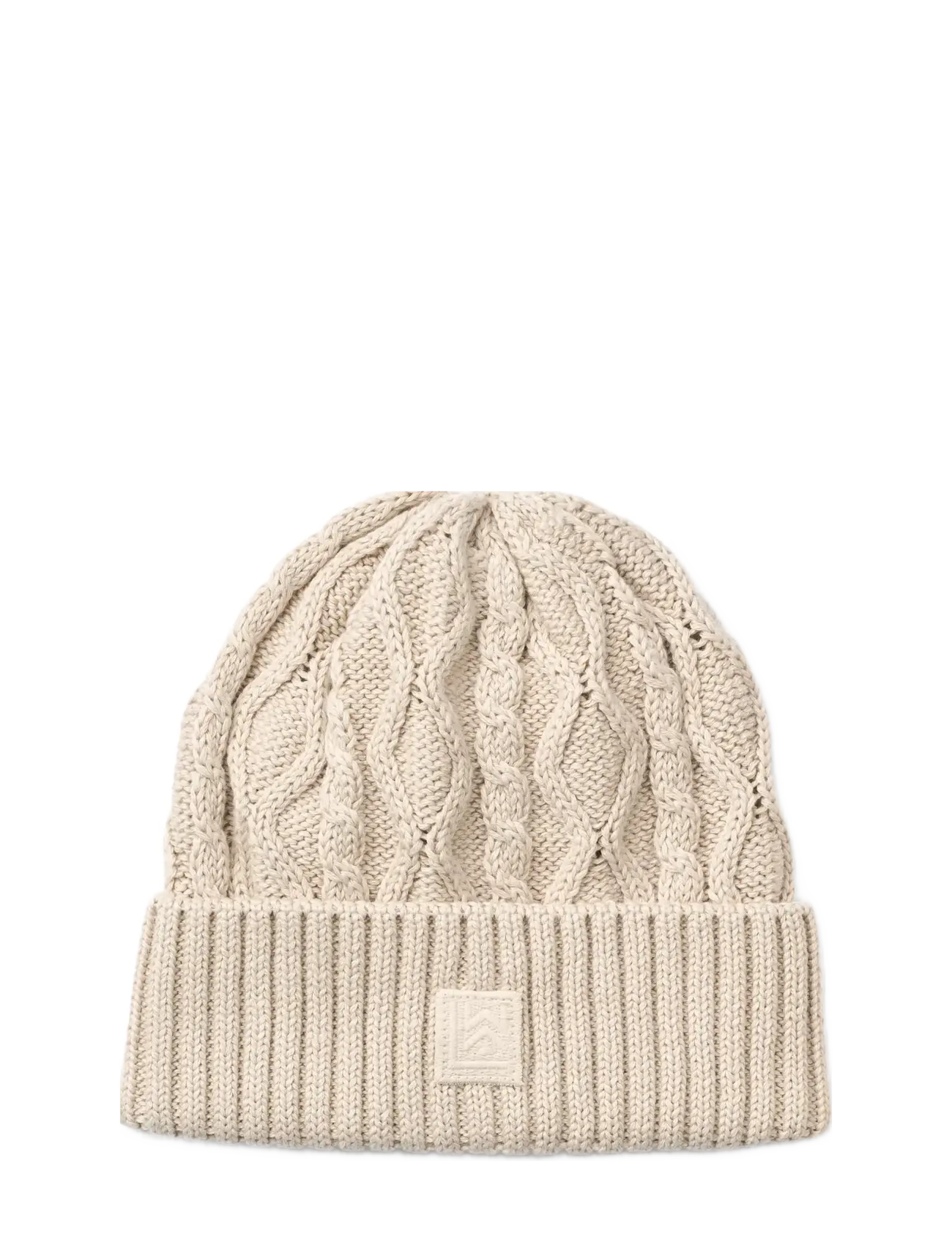 Liewood Ezra Beanie w. Cables - Liewood - SANDY / cream