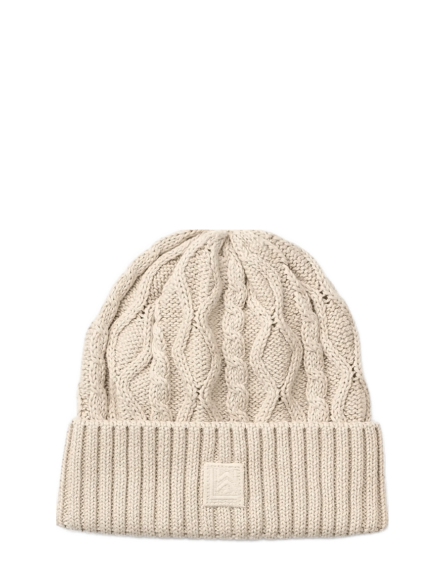 Liewood - Ezra Beanie w. Cables - beanies - sandy - 0