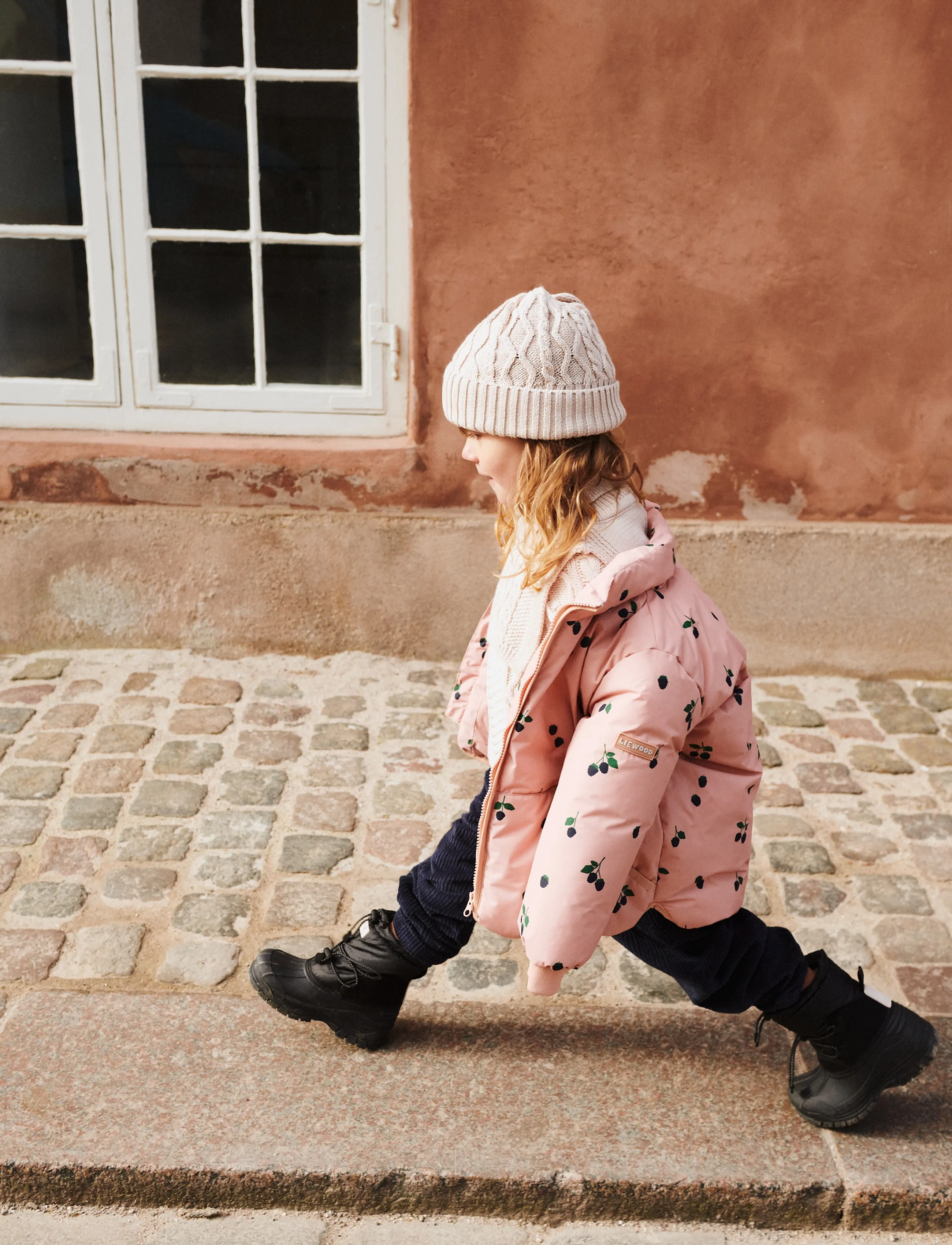 Liewood - Ezra Beanie with Cables - die niedrigsten preise - sandy - 3