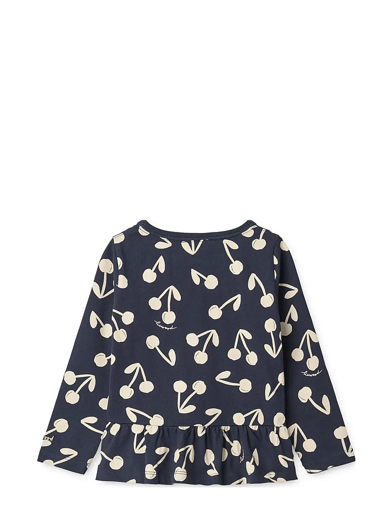 Liewood - Margit Printed Longsleeve T-shirt - langärmelige - cherry blossom / classic navy - 1
