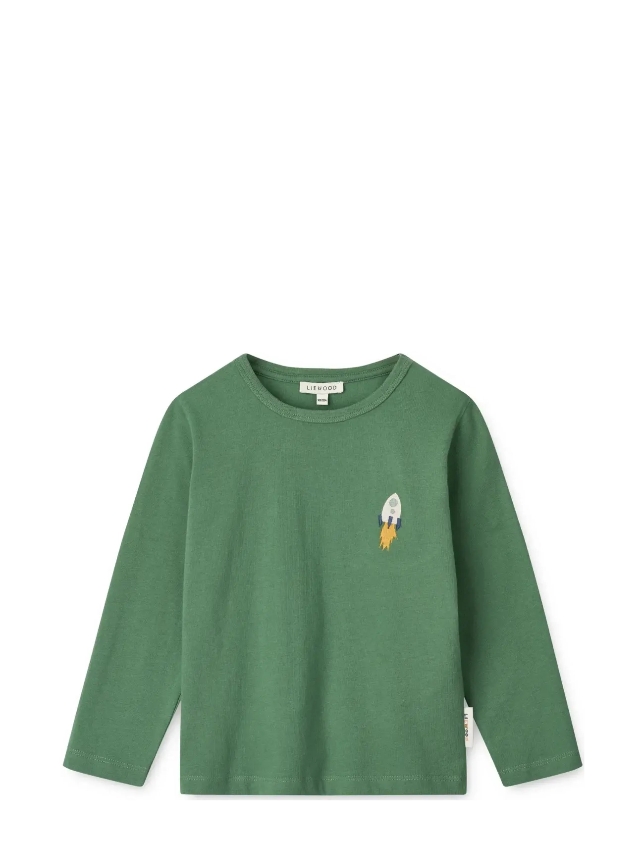 LIEWOOD Apia Placement Longsleeve T-Shirt Grün - 86/92 - Kinder