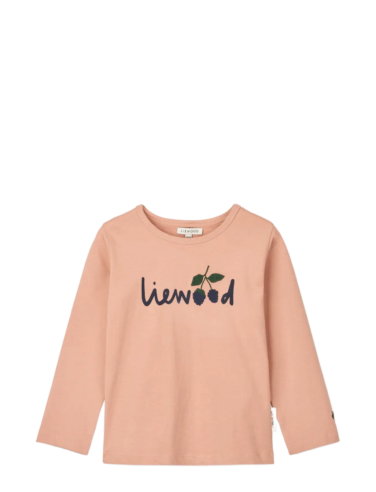 LIEWOOD Apia Placement Longsleeve T-Shirt Pink - 122/128 - Kinder