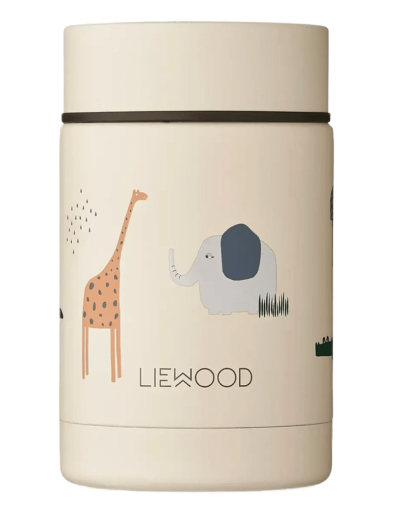 Liewood - Nadja Food Jar - opbevaringsbøtter til babymad - safari sandy mix - 0