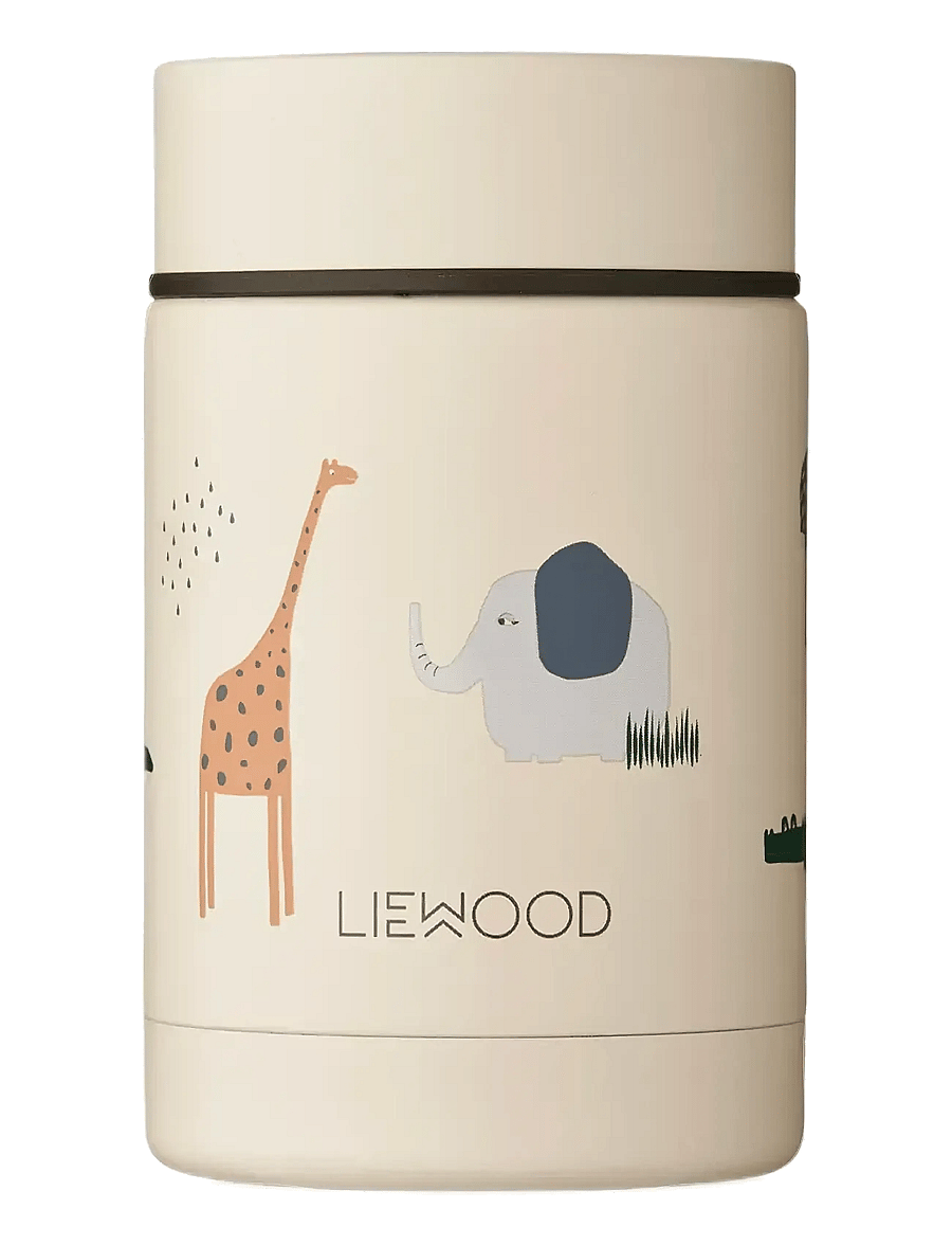 Liewood - Nadja Food Jar - beebitoidu anumad - safari sandy mix - 0