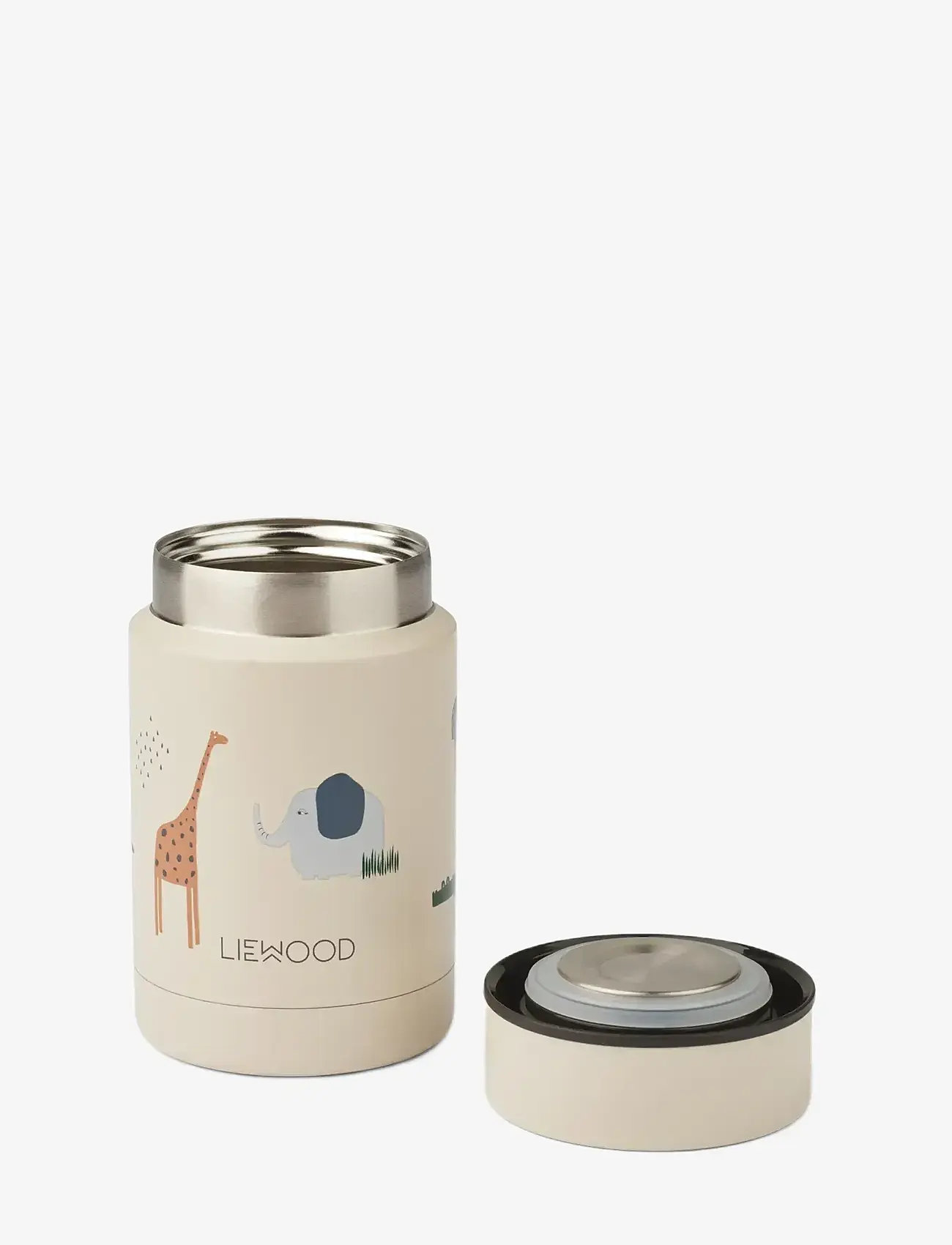 Liewood - Nadja Food Jar - opbevaringsbøtter til babymad - safari sandy mix - 1