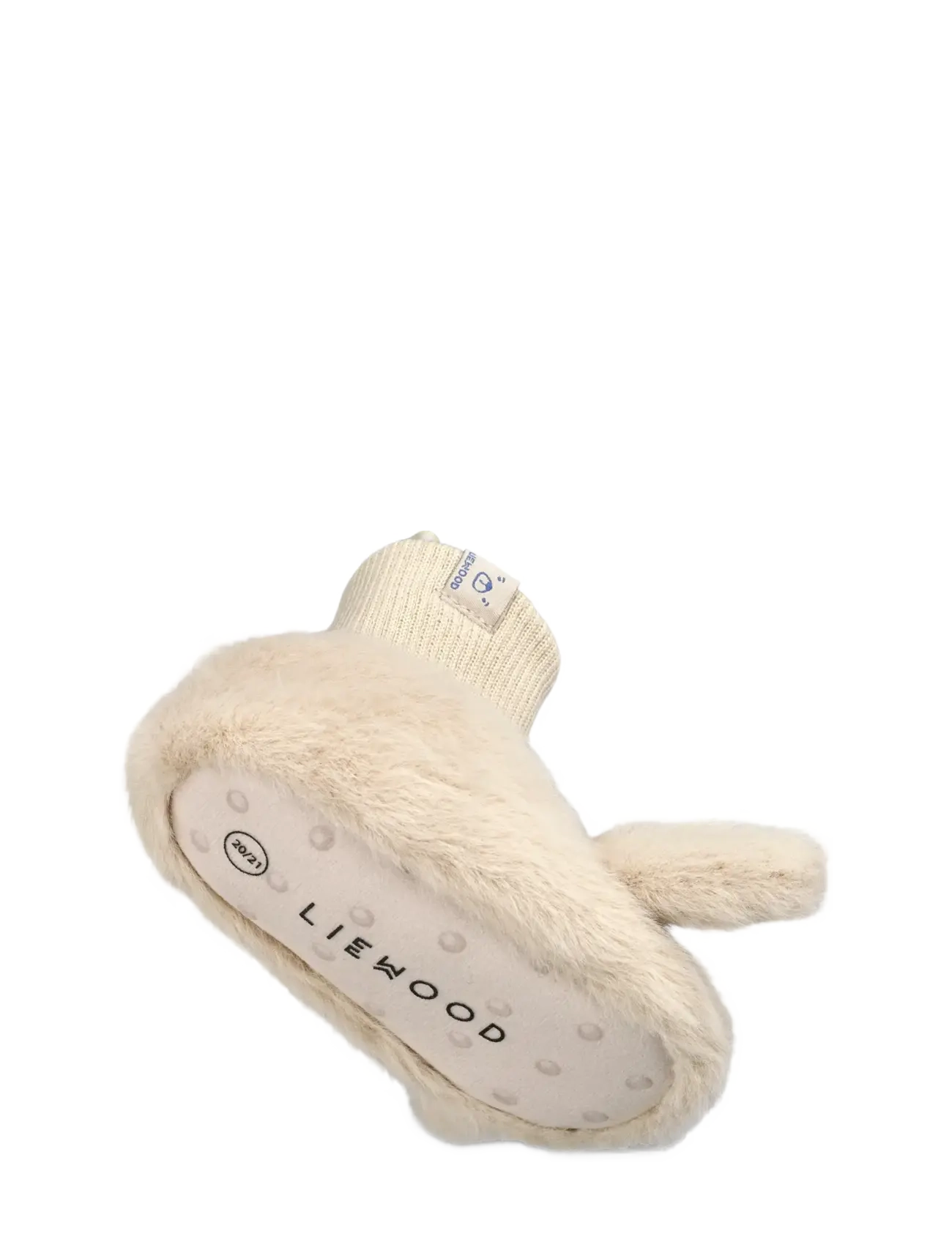 Liewood - Beth Rabbit Plush Slippers - kids - mist - 1