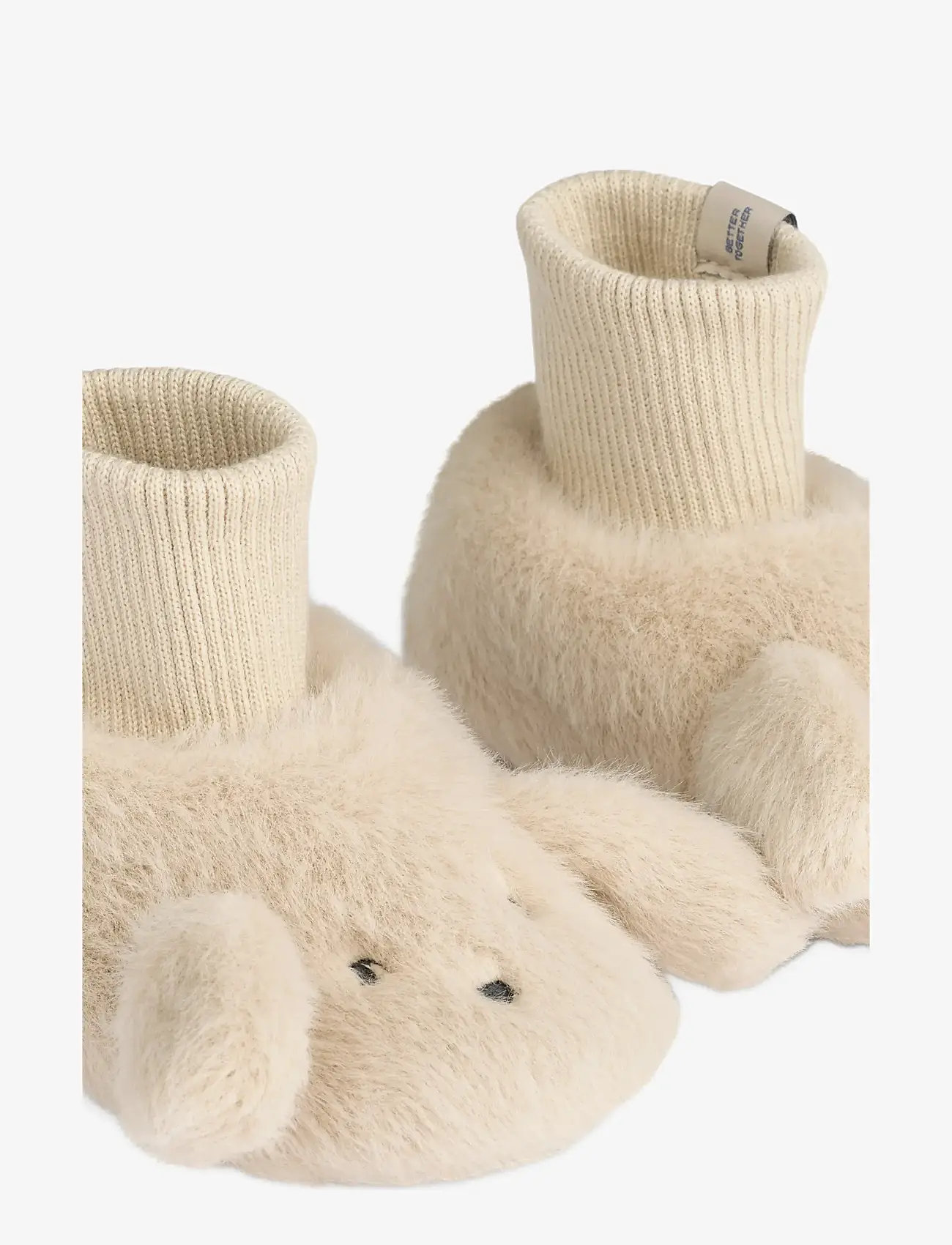 Liewood - Beth Rabbit Plush Slippers - madalaimad hinnad - mist - 3