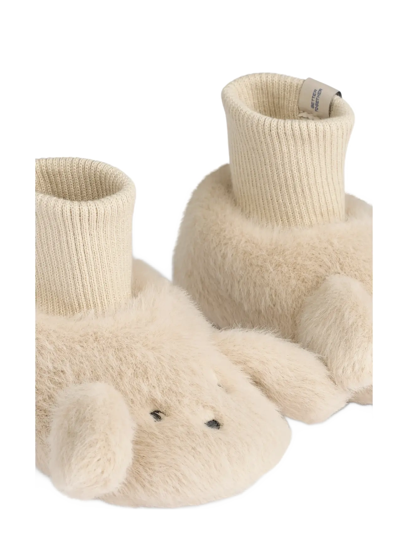 Liewood - Beth Rabbit Plush Slippers - kids - mist - 3